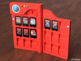 Pokedex Nintendo Switch Game Cartridge Case Storage Display V2 - Retro Pokémon Gift