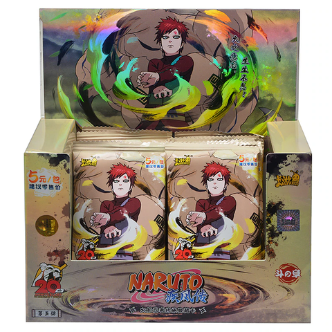 Naruto Kayou Tier 3 Wave 5 Sealed Booster Box Naruto Cards 20 Packs